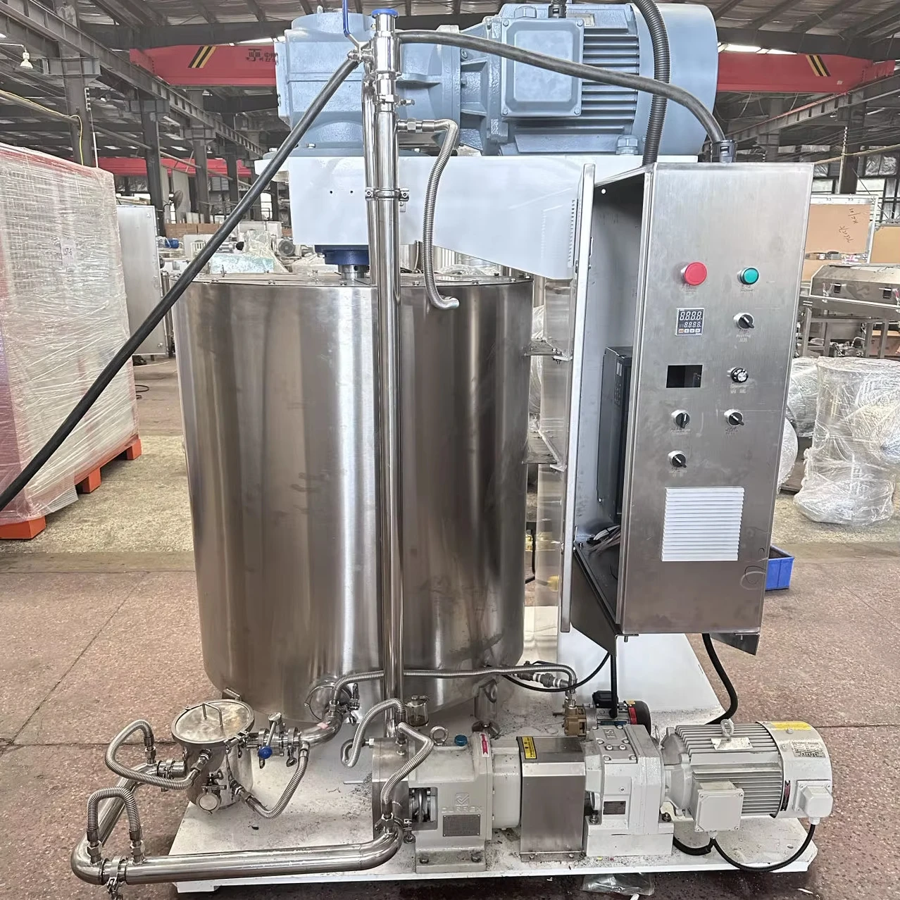 Small lab use 50L 300L ball mill grinding machine for chocolate