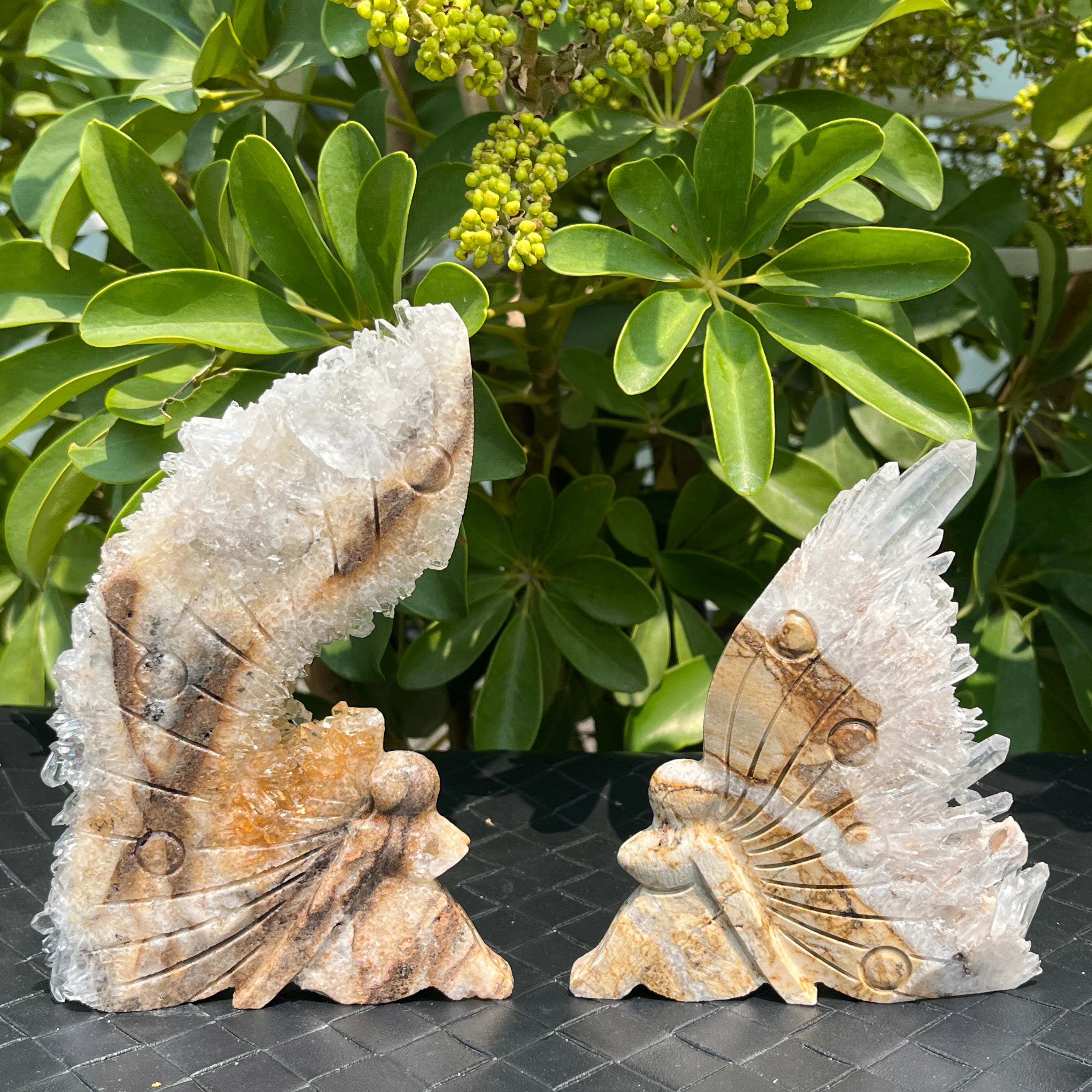 Wholesale Fanshi Natural Quartz Cluster Angel Carving Druzy Pixie Hot Sale Crystal Crafts for Home Decor and Healing Gift