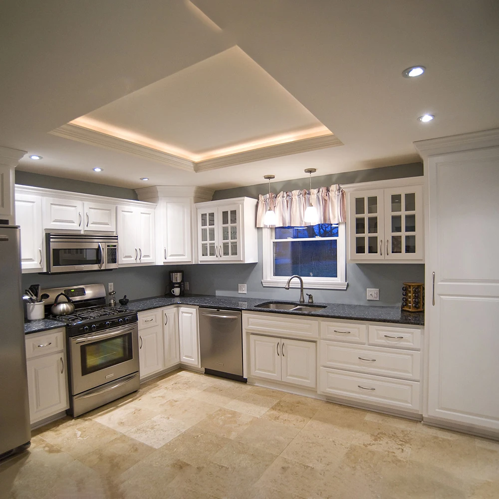 Buy European Custom Make High Gloss Modern Lacquer Solid Wood/Mdf Kitchen Cabinet Modern