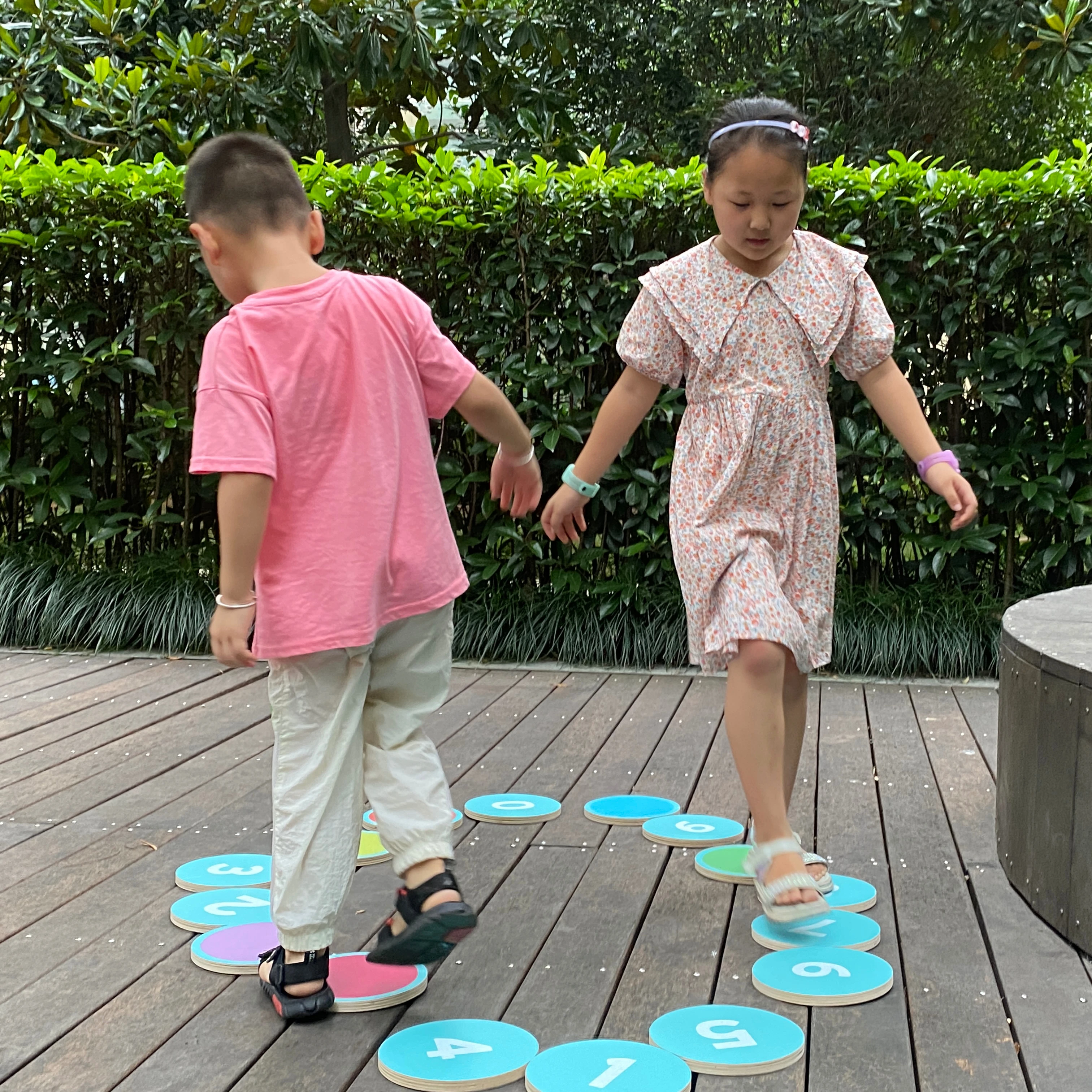 Factory Wooden Balance Stepping Stones Toys Playground Education Other Toys For Toddlers