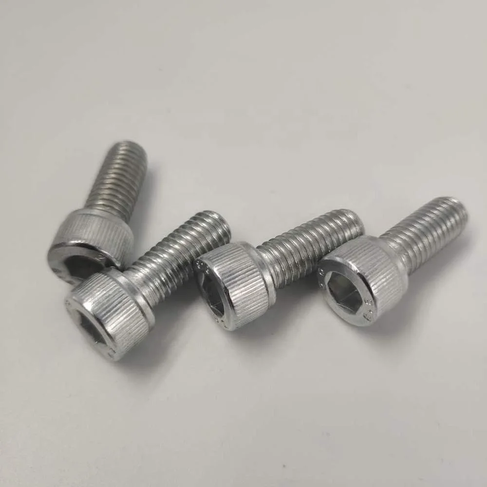 Grade 12.9 DIN912 Bolt High Tensile Strength Zinc Plated Hex Socket Cap Screws M2 M3 M4 M5 M6 M8 M10 Allen Head Bolts