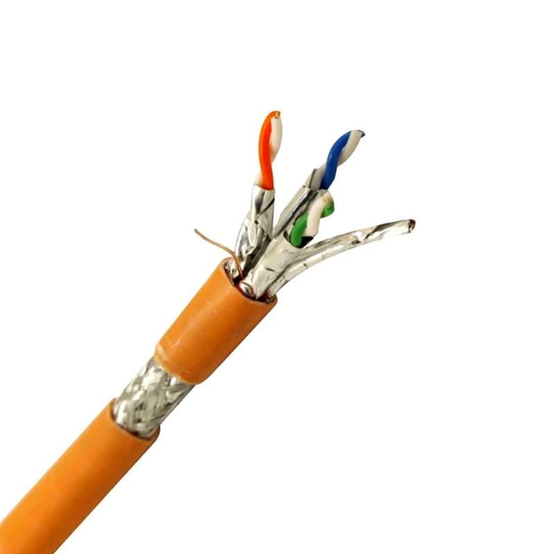 
hot sale high qulity sftp cat7 ethernet cable with gold plated for Internet Network LAN Cable 