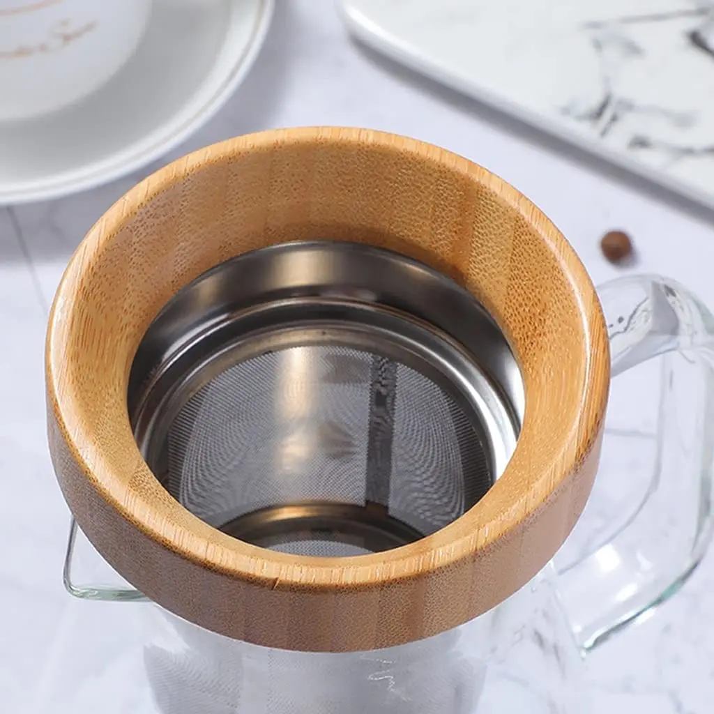Coffee Machine Dripper Iced Cold Brew Maker Adjustable Water Flow 1L/33.8oz Stainless Steel Filter BorosilicateOther