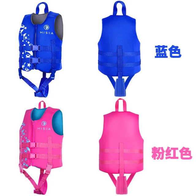 CE Certificated High End Customized Kids Girls Boys Nylon Neoprene EPE Foam Boat Paddle Swim Water Life Vest Jacket
