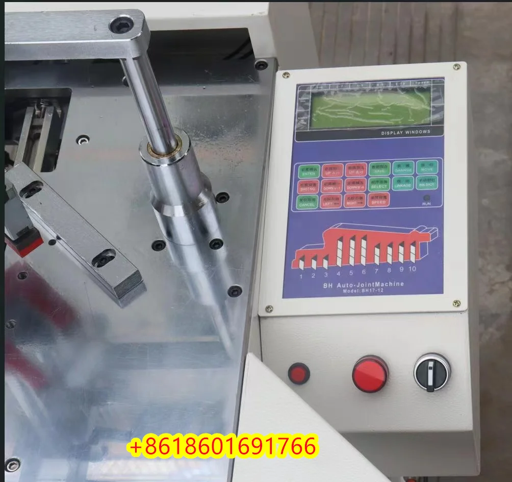 Hot pin nail angle machine with extension plate nine nails automatic CNC photo frame picture frame splicing machine