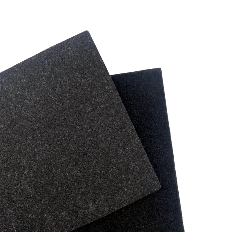 car embossed topsheet trunk liner non woven felt carpet moving blanket non woven needle cloth