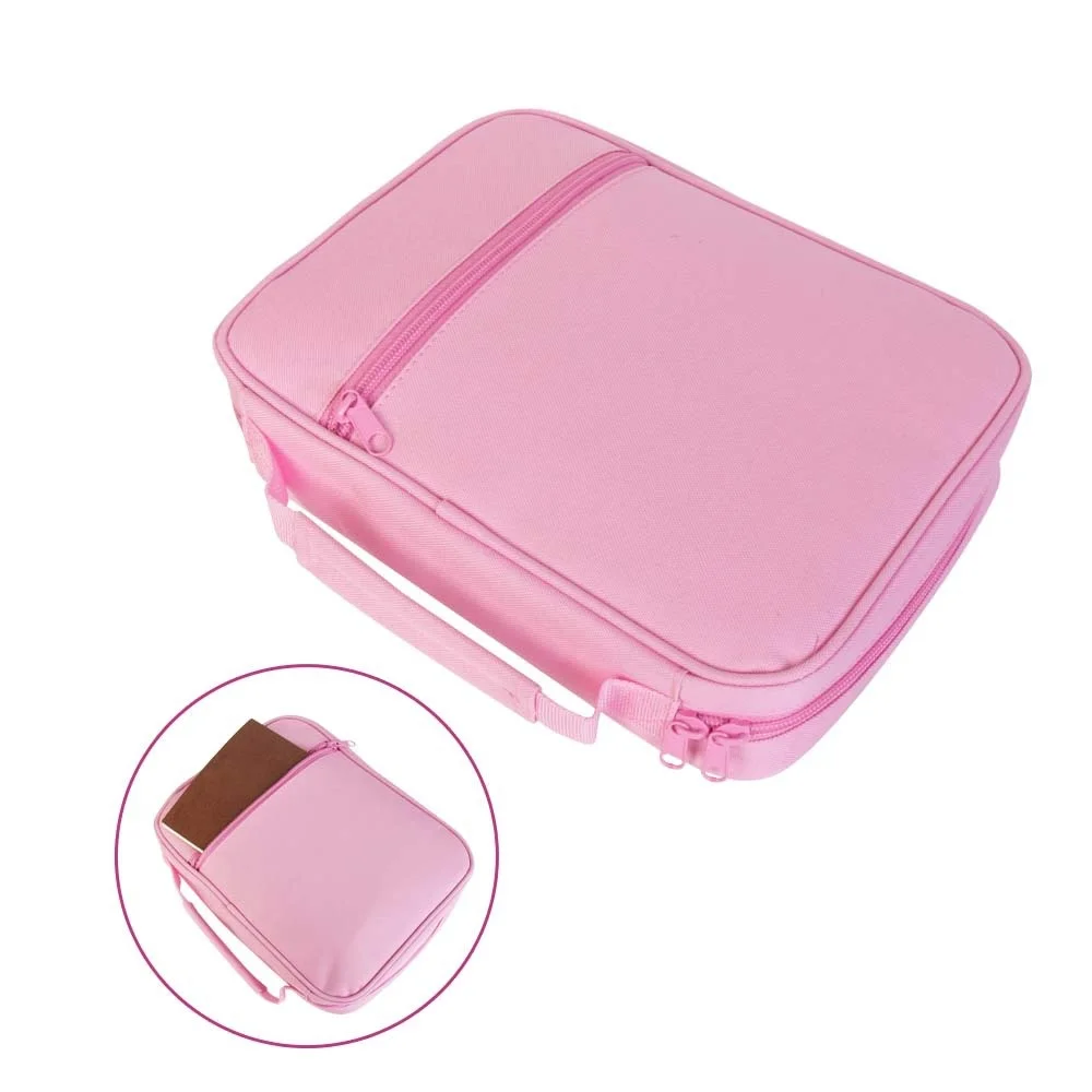 Personalized Retro Printed Thickened Paper Bible Case Cross Border Hot Product for Priest File Book Storage Bag with Hard Cover