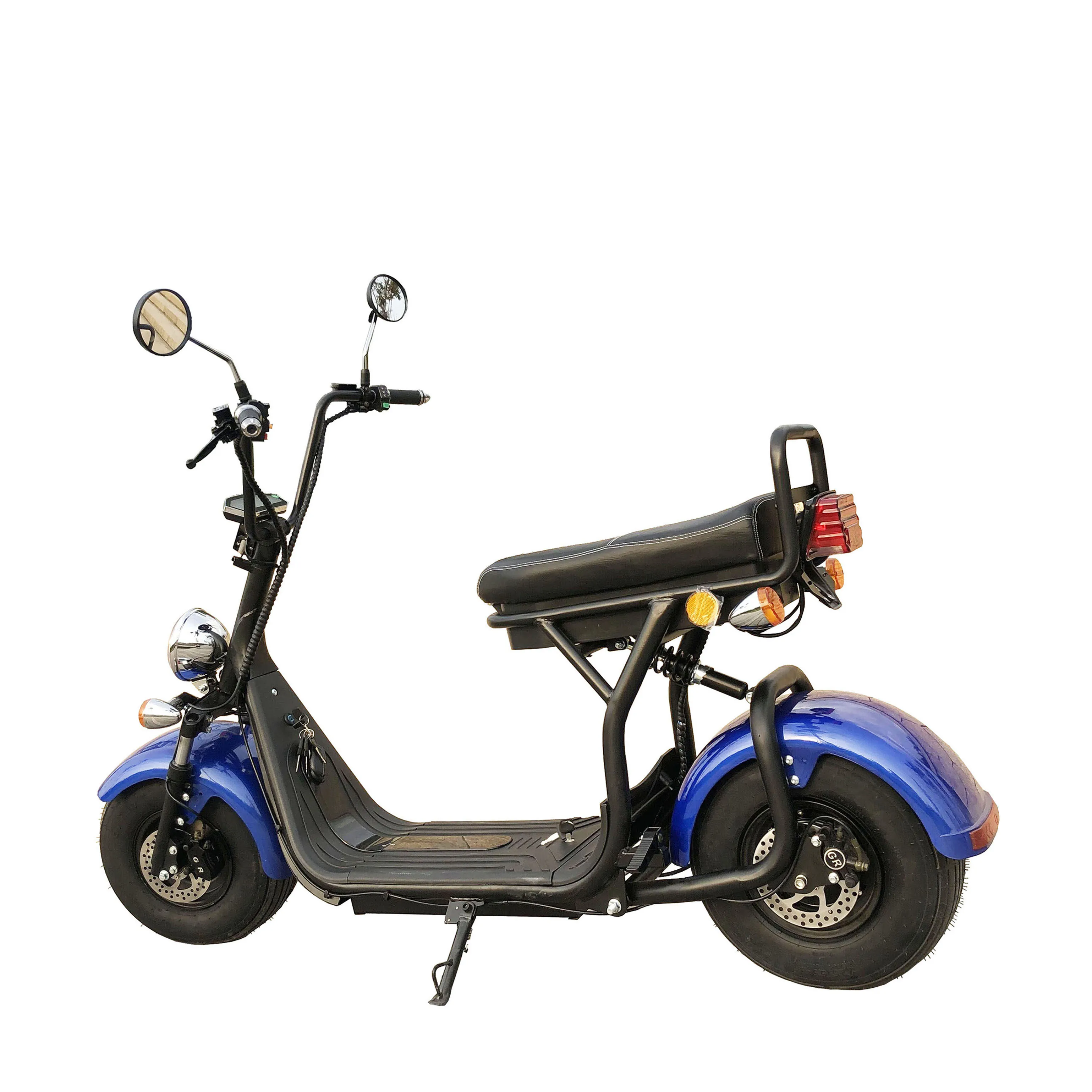 China Big Manufacturer Mid Drive Electric Motorcycle Citycoco Yongkang Scooter Electric Adult