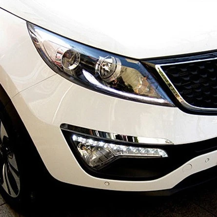 Дневные ходовые огни для Kia Sportage 2010-2015 дневные 2011 передняя