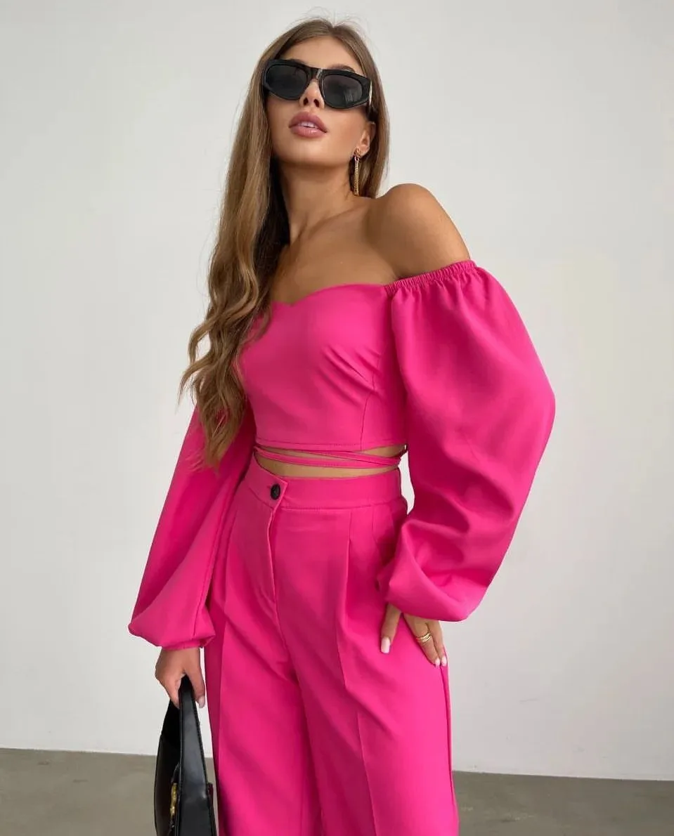 Two Piece Set Women Long Sleeve Sexy Crop Top Hoodie And Skirt Suit Soild Color Two Piece Long Skirt Set Women