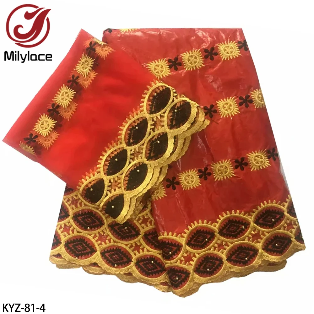 Wholesale Price New Bazin Lace Fabric African Embroidery Guinea Brocade Bazin Fabric For Women Dress