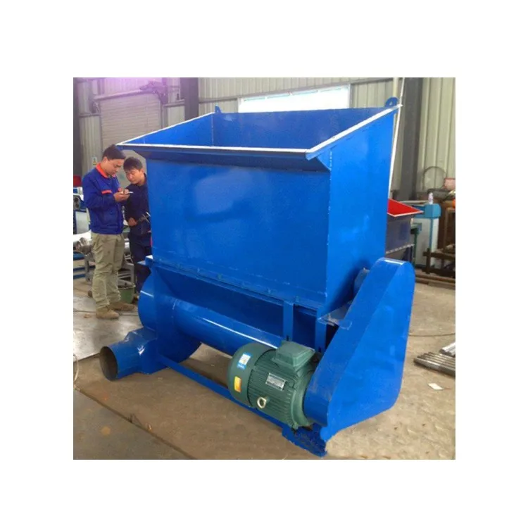 Large horizontal foam crusher Waste Recycling Crusher Plastic Machine scrap foam cutting machine