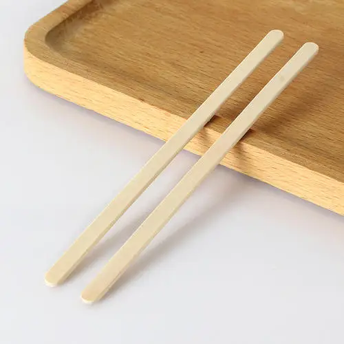 Disposable Birch Wooden Coffee Stirrer Sticks Biodegradable Wooden Stirrer for cafe