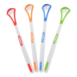 Amazon hot sales custom plastic tongue scraper set tongue cleaner