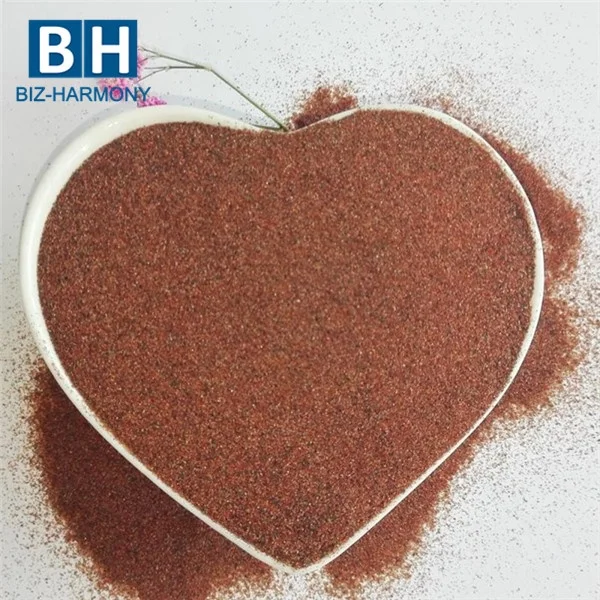 
Red Rough Natural Almadine Mesh 20/40 30/60 80 Abrasive Sand Blasting Media Garnet Sand 