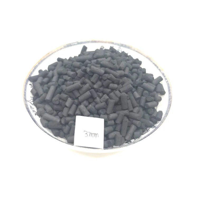 3.0mm / 4.0mm Wood / Coal activated carbon pellet for air filters best activated carbon price per ton / in kg
