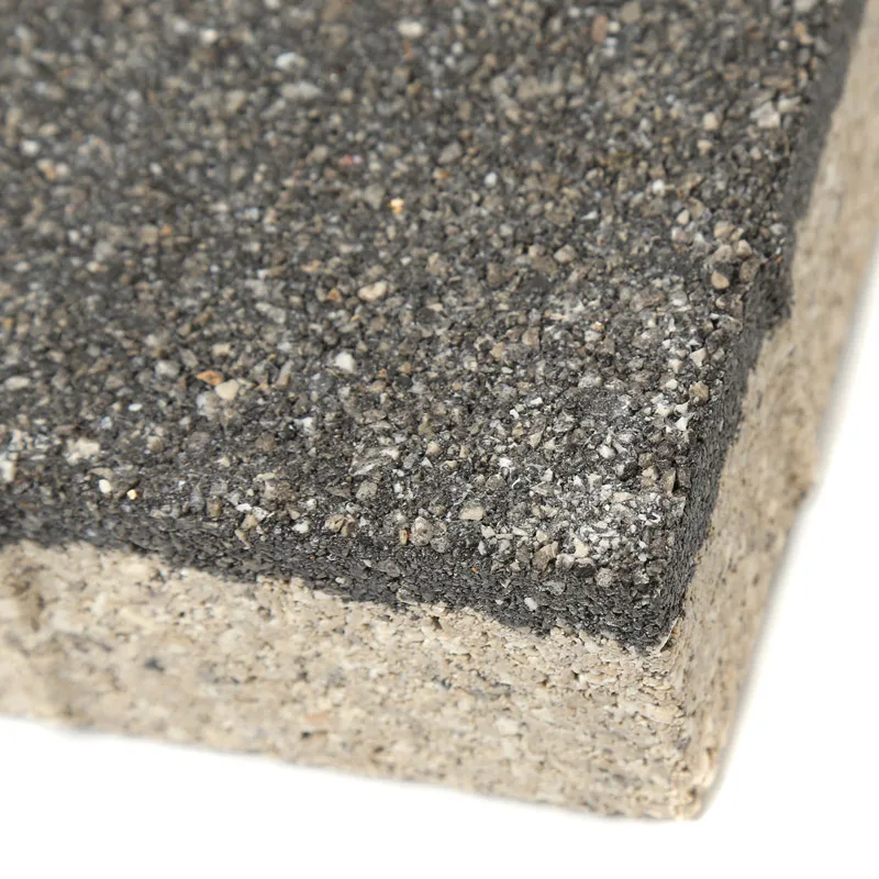Anti slip and energy-saving permeable bricks for paving