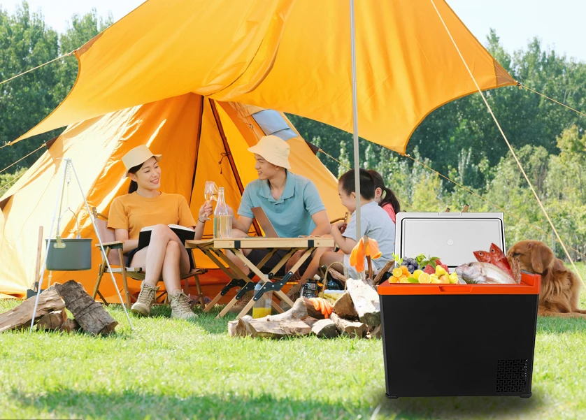 mini lunch box car fridge Refrigerator 12V Car Fridge 45w Portable Freezer Compressor Cooler Compressor Freezer