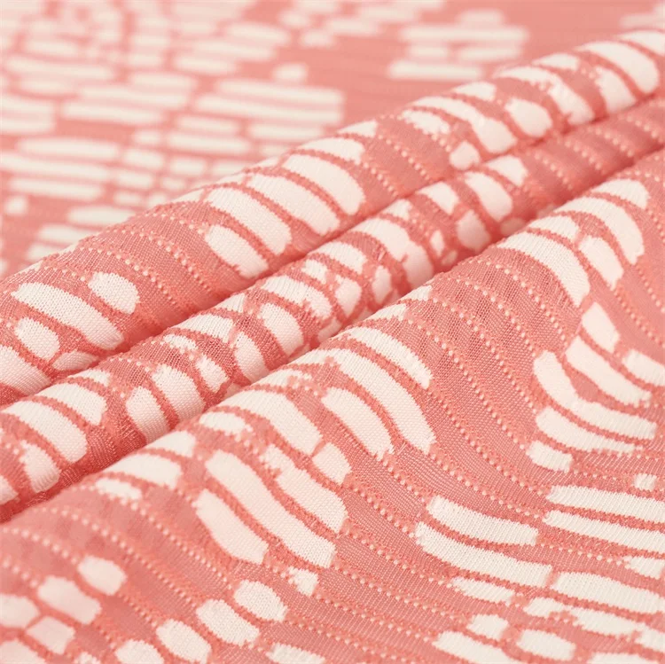 Wholesale Somali Dirac Pure Silk Jacquard Fabric Mattress Fabric Jacquard Polyester Jacquard Fabric for Suit