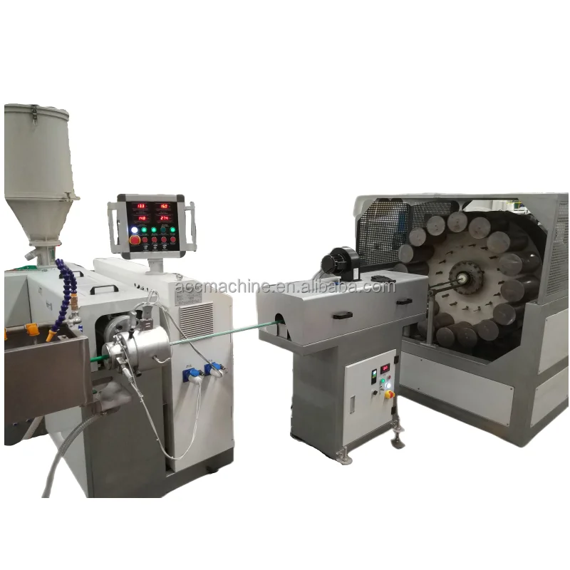 3 multi layers 5 layers PVC Fiber Reinforced Hose Production Line for Garden watering Tube