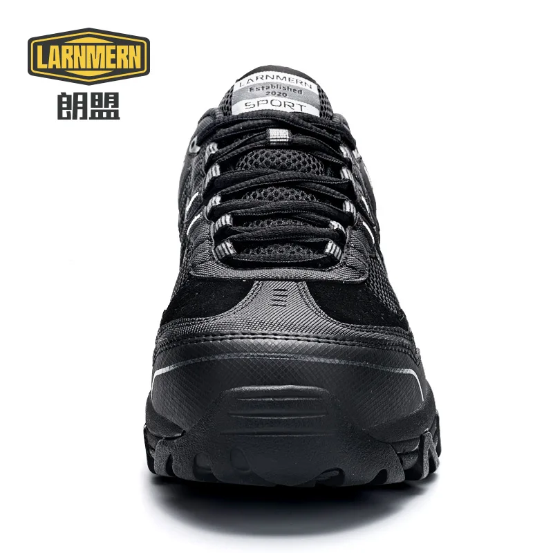 LARNMERN Мужская Рабочая безопасная обувь Рабочая обувь со стальной вставкой на носке; Сапоги для верховой езды Tribe Профессиональный сетки Hombres Puntera De Acero Zapatos анти-Убойные Рабочая обувь