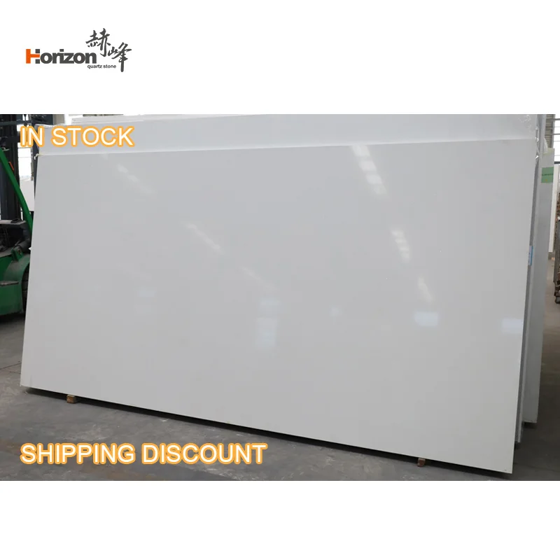 Good Quality Calacatta White Artificial Quartz Stone Slabs Pure White Quartz Countertops