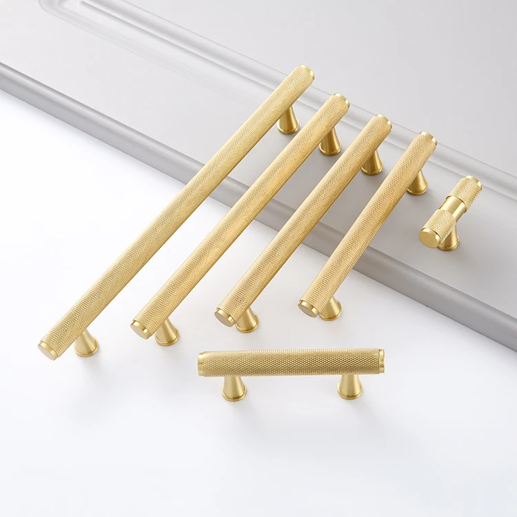 Modern Hardware Accessories T-Shaped Kitchen Cabinet Door Wardrobe Furniture Pull Handles