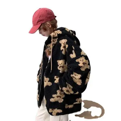 2020 горячая распродажа женские толстовки на молнии Teddy bear пальто Harajuku свободные Kawaii одежда женская корейская толстовка moleton masculino худи для