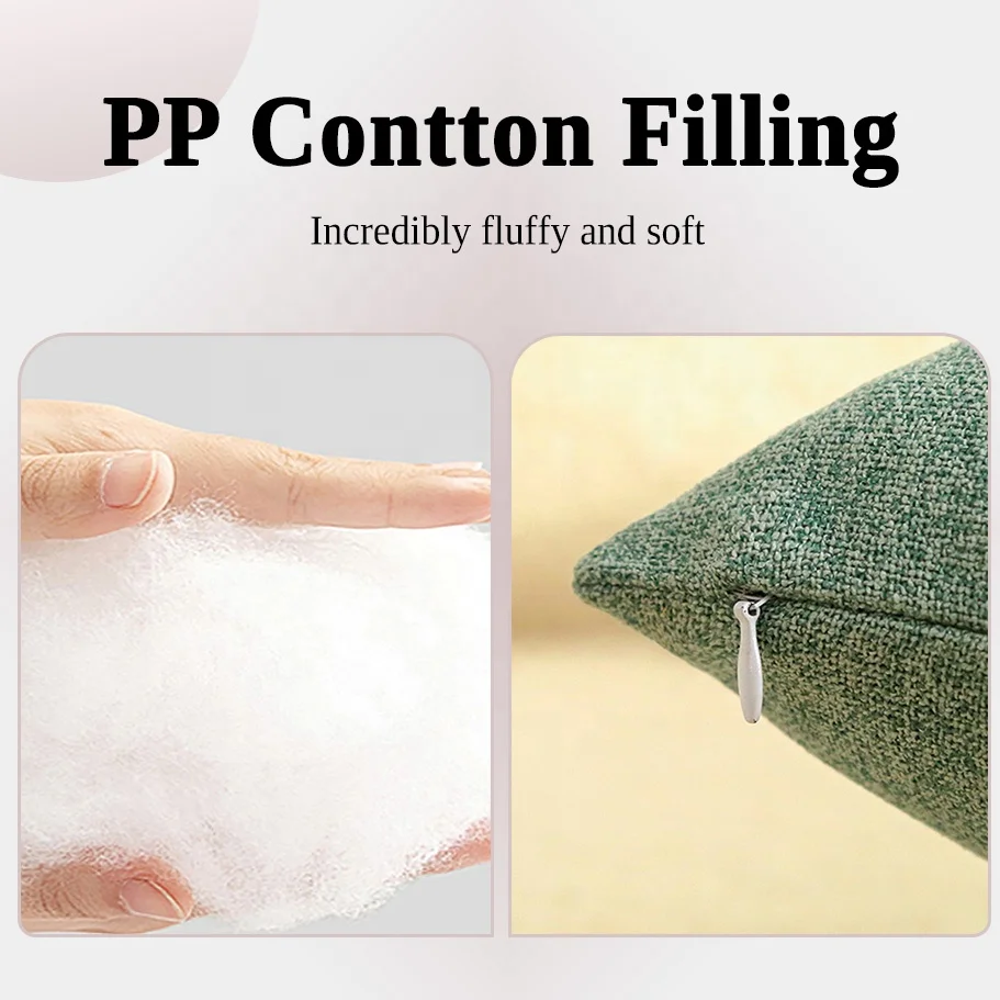 Anjuny High Quality Home Decorative Cushion Cover Custom Design Pure Cotton Throw Pillow Cases for Sale