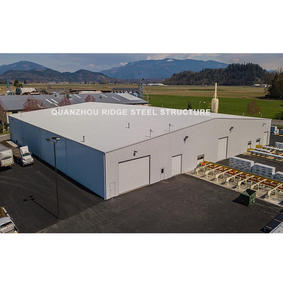 Metal Buildings Steel Structure Prefab House Warehouse  Metal Building Garage Storages Build with Carbon Steel Pipe