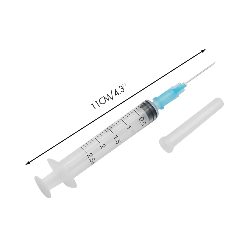 2ml Automatic Veterinary Syringe Continuous Poultry Vaccine Injector Chick Vaccinator Syringe Chicken Fowl Pox Needle