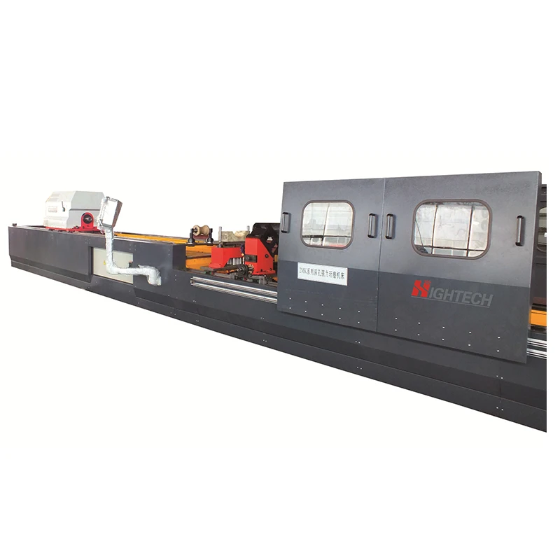 CNC Horizontal Deep Hole Hydraulic Cylinders Honing Machine