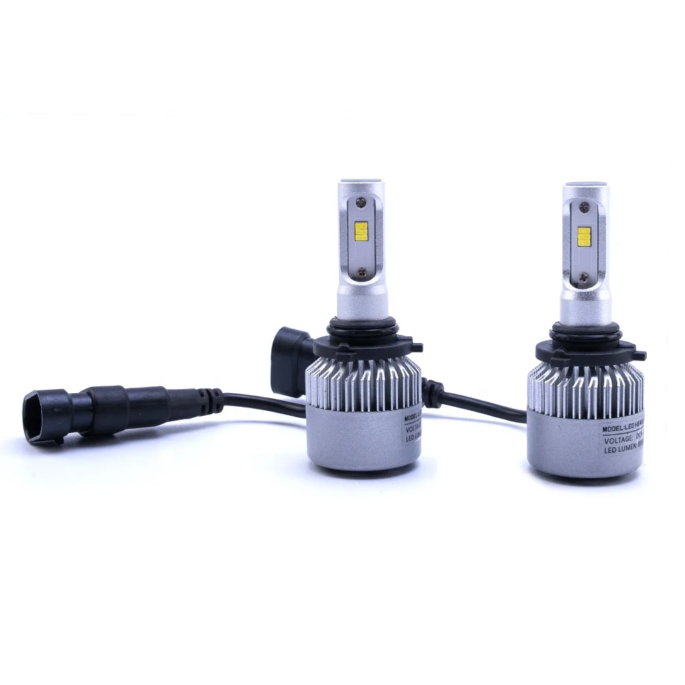 
12V 24V LED Bulbs S2 COB 36W 8000LM Car LED Head Lamp Kit H4 H7 H11 H13 9005 9006 9007 Auto Headlight 