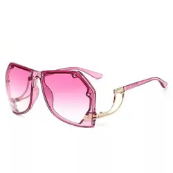 L2763 Hot Sale Oversize Vintage Lenses Womens Sunglasses 2019 Personality