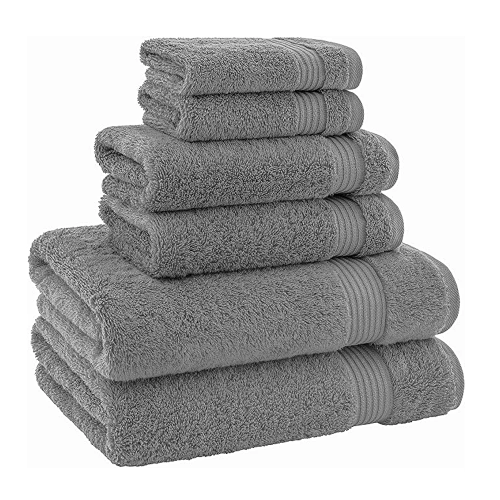 100% Cotton Luxury Bath Towels Set  Large Sized for Hotels, Home, SPA, Gym Highly Absorbent and Soft Cotton Towel Set