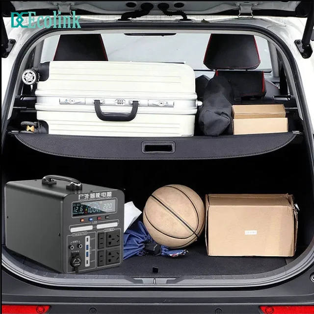 OEM 5000W 6000W Portable Pure Sine Wave AC/Solar Panel Rechargeable Power Station for Outdoor Camping and EV Charging