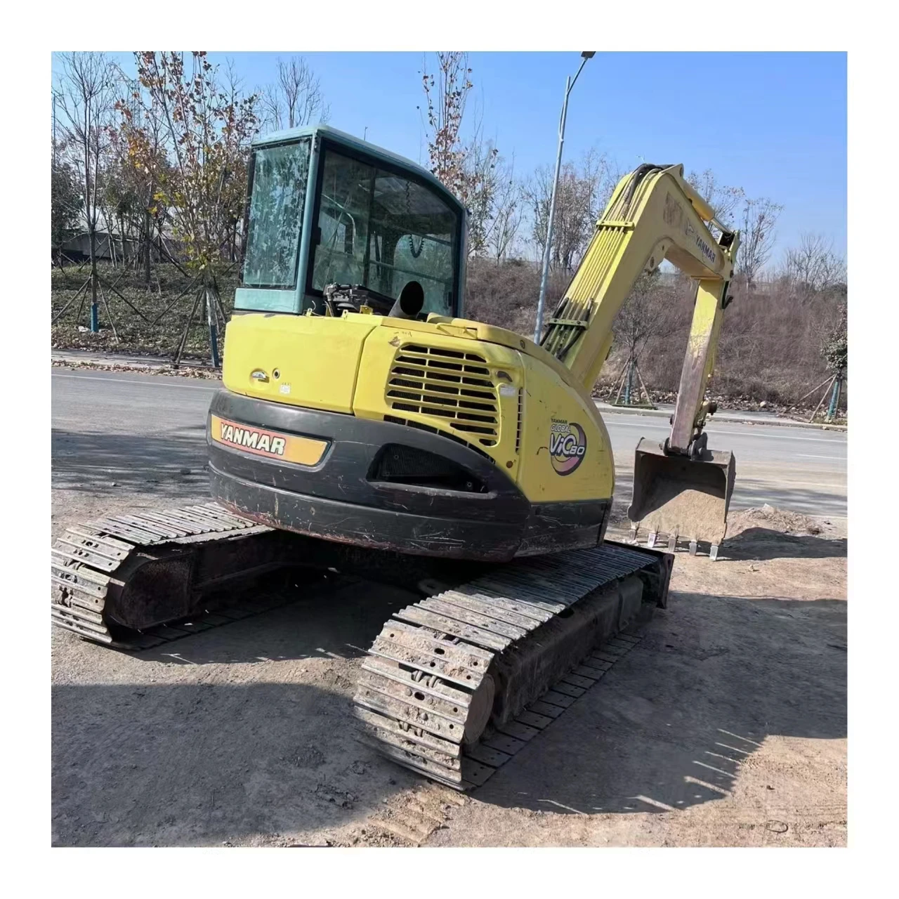 Многофункциональное 8-тонное мини-экскаваторное оборудование YANMAR 80, прямой завод, KAISAN, малогабаритный экскаватор