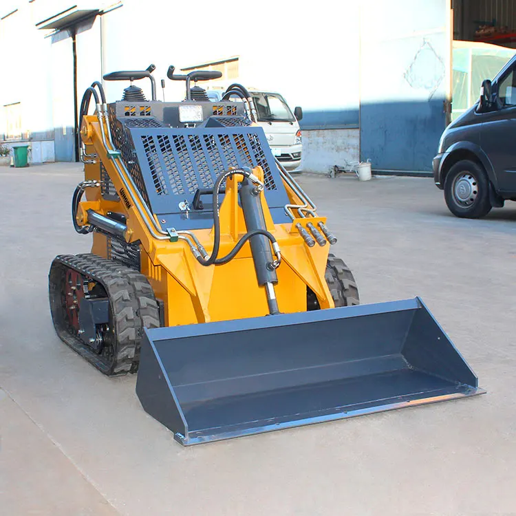 China Powerful Hydraulic Crawler Skid Steer Loader Mini Skidsteer Loader Wholesale