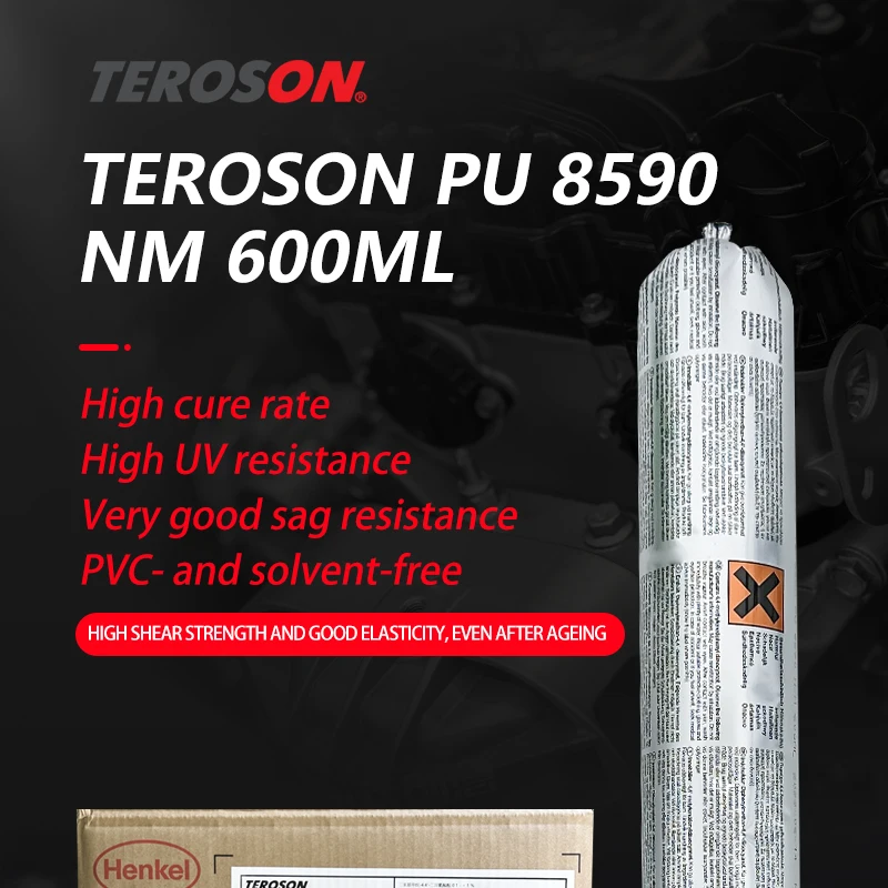 original Henkel  Teroson PU8590 600ml  sausage pack  car glass repair bond super glue  for gluing glasses