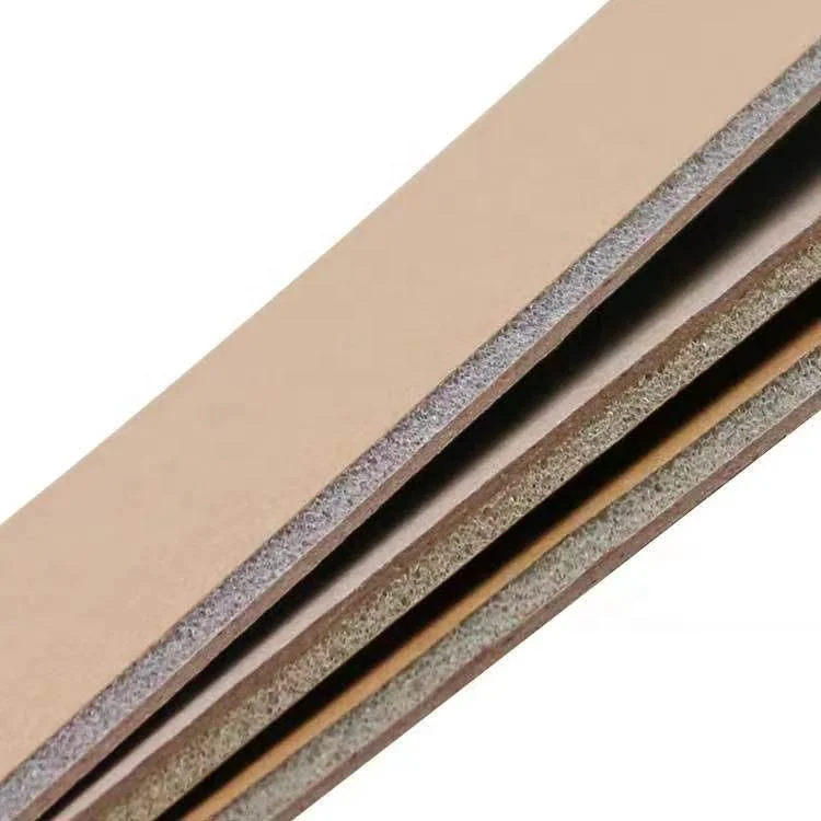 Stiff Grey Back Paper With 3mm Sponge Laminated Kraft Liner Board