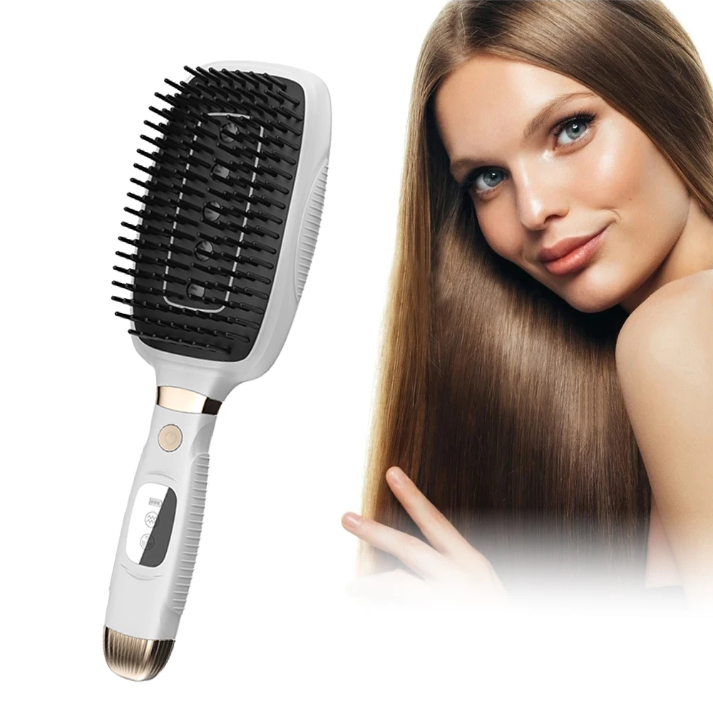 Hair Growth Machine Scalp Massage Devices 810 Nm Led Red Light Therapy Hair Growth Brush