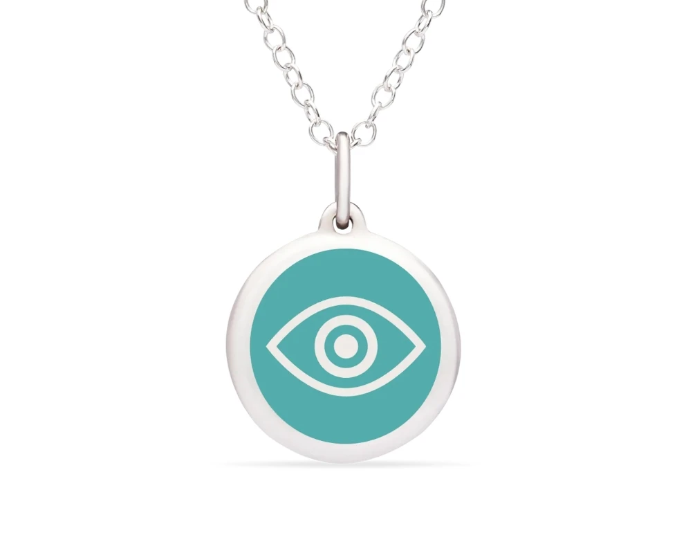 Подгонянный 925 стерлингового серебра ручной Fatima Hamsa и сглаза бриллиант CZ серебряный кулон