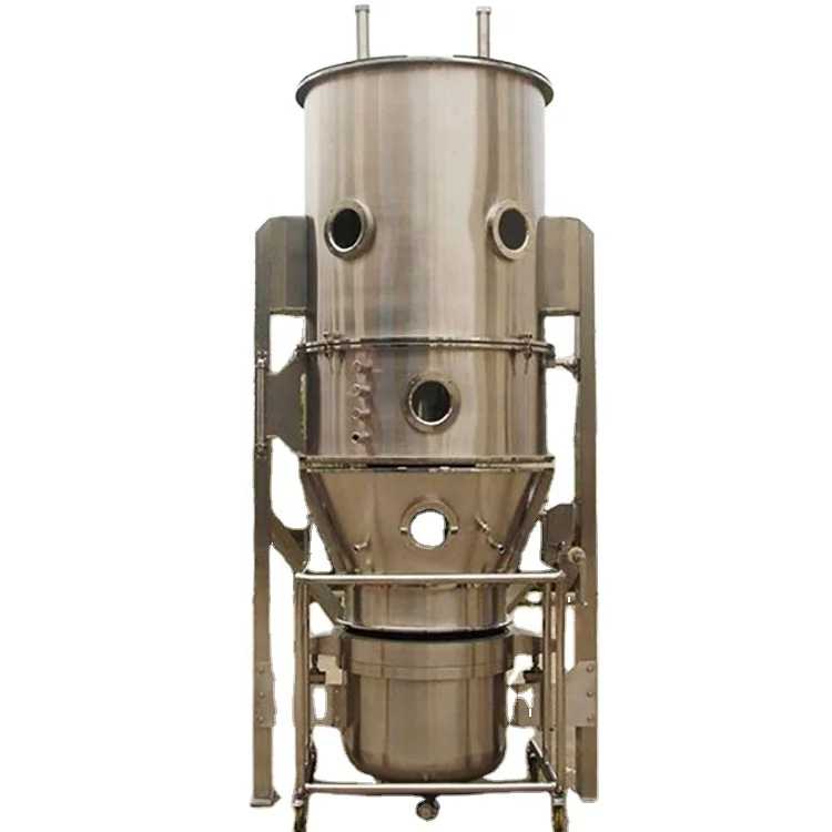 High speed fluid bed granulating machine fluid bed drying granulator