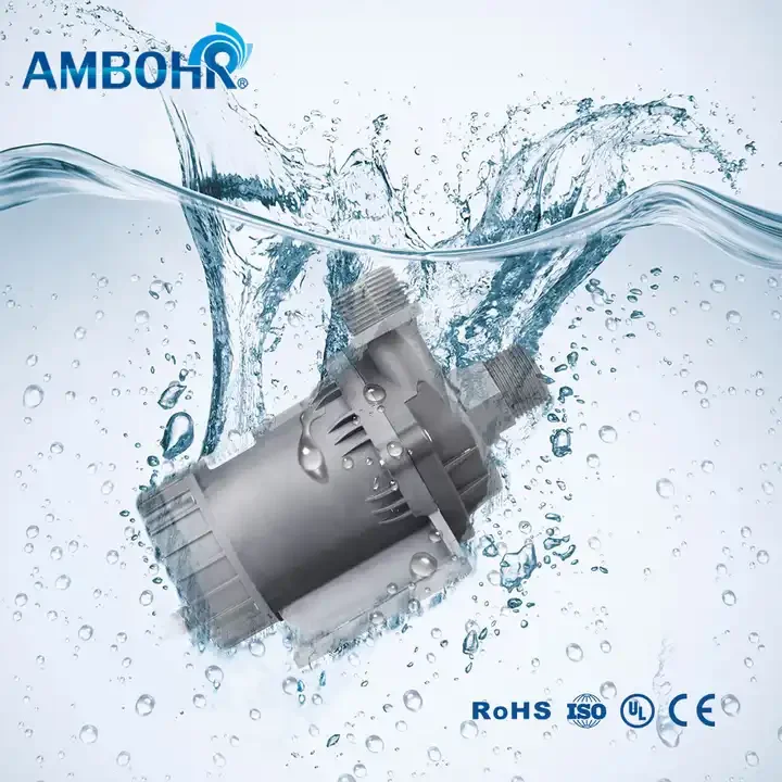 AMBOHR WP-DC60G Mini Submersible solar Water Pump DC24V water pump dewatering pump for Cold plunge