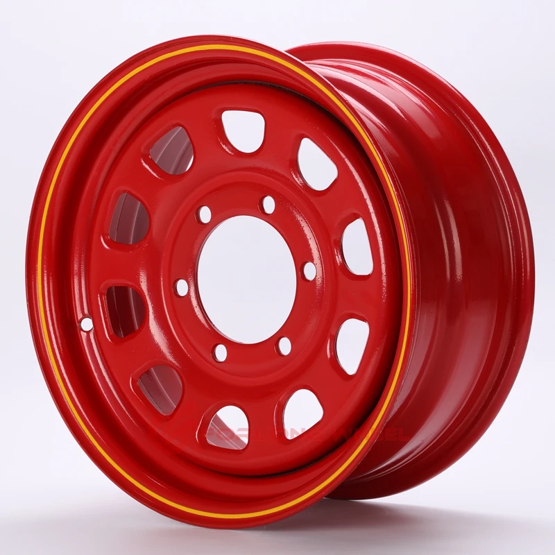Wholesale factory price steel wheel  ATV/UTV wheels trailer practical and durable steel wheel