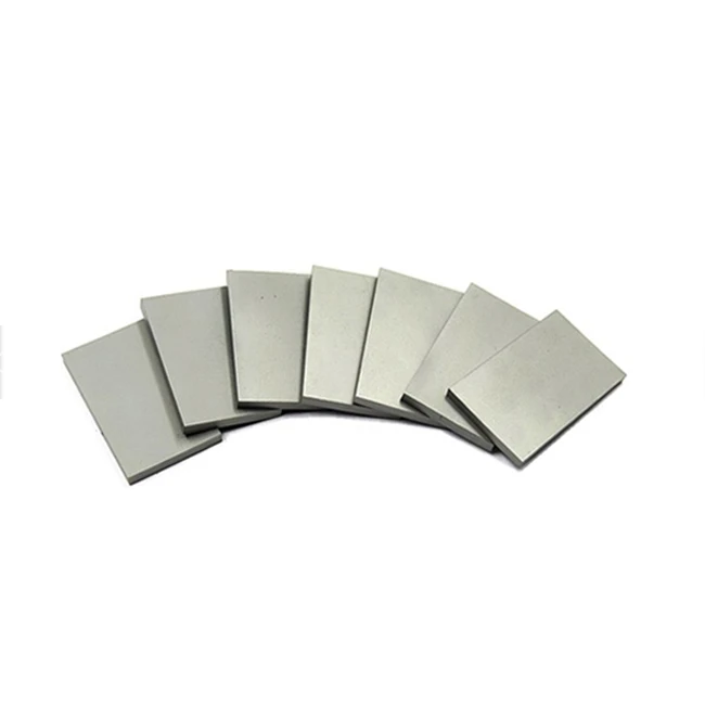 Wear Resistance Highly Polished Tungsten Carbide Plates Cemented Sheet for Wood