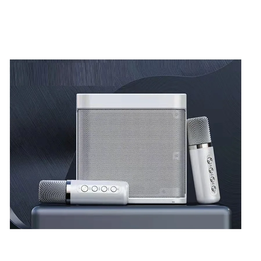 Wireless Bluetooths Karaoke Players Karaoke Party Speaker with Dual Wireless Microphone
