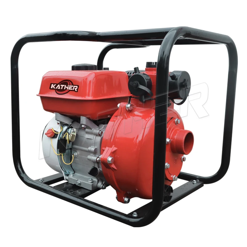 2inch 3inch Portable Fire Fighting Gasoline Water Pump Petrol High Pressure Pumps 50m Lift For Garden Orchard Irrigation