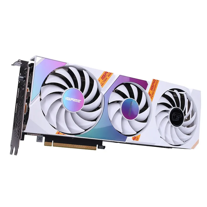 Colorful iGame GeForce RTX 3070 Ti Ultra W OC 8G 1770-1800Mhz Cyberpunk 2077 game light chasing computer graphics card