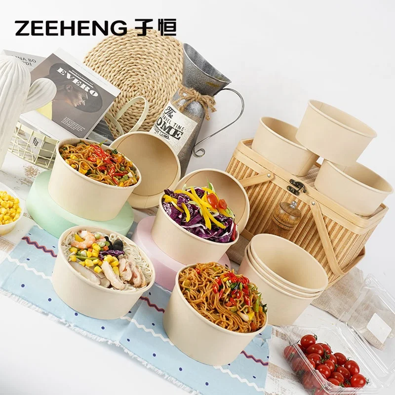 Food grade custom printed oil resistant disposable fiber bamboo plates and bowls